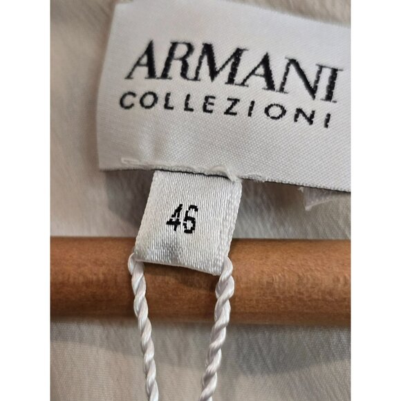 Armani Collezioni No Sleeve Spring Pattern Blouse Top Size 46 USA Large - Picture 2 of 7